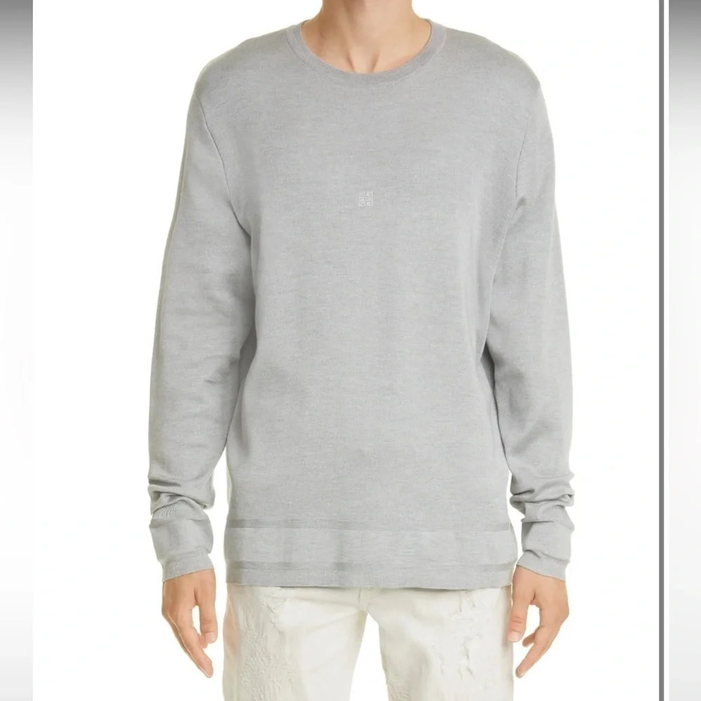 Mens Givenchy Grey Crewneck Sweater sz XL